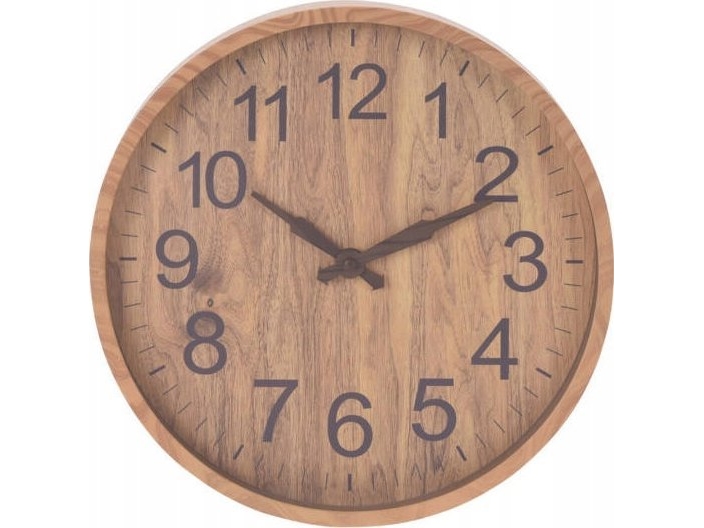 Home Styling Collection Väggklocka, stora siffror, Ø 30,5 cm | Möbler - Tillbehör - Väggklockor | GameStuff