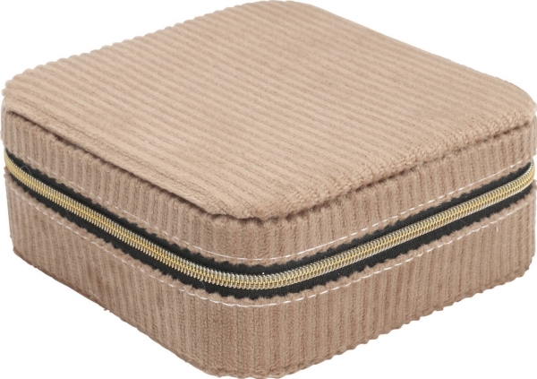 Home Styling Collection Smyckeskrin, manchester, 12 x 12 x 5 cm | Sport & Träning - Tillbehör - Smyckeskrin | GameStuff