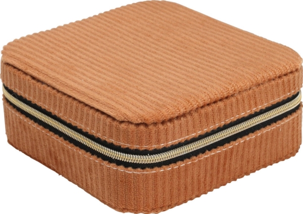 Home Styling Collection Smyckeskrin, manchester, 12 x 12 x 5 cm | Sport & Träning - Tillbehör - Smyckeskrin | GameStuff