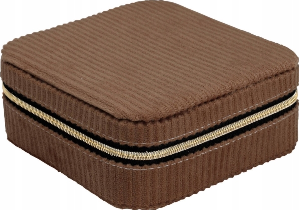 Home Styling Collection Smyckeskrin, manchester, 12 x 12 x 5 cm | Sport & Träning - Tillbehör - Smyckeskrin | GameStuff