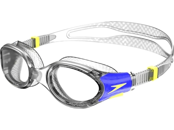 Speedo svømmebriller til børn (6-14) - Biofuse 2.0 - Grå/klar