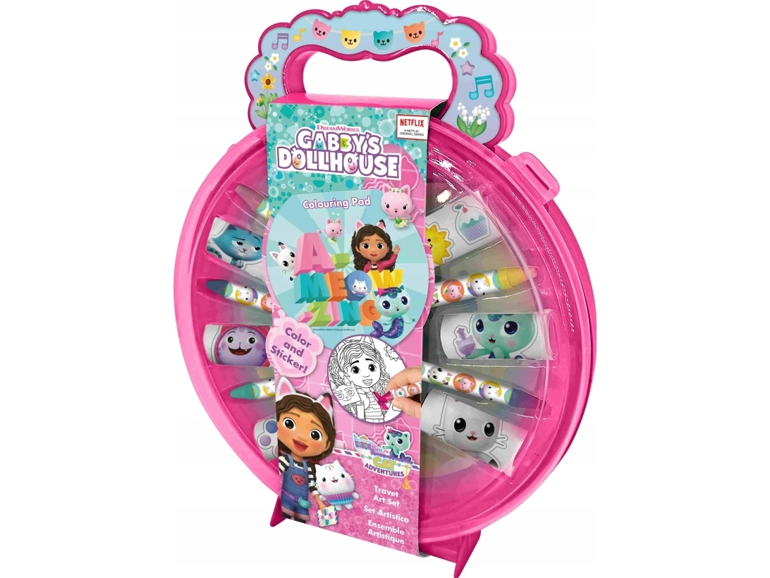 Gabi Gabby's Dollhouse Cat Art Kit - Reise Gd00065 Kinder Euroswan
