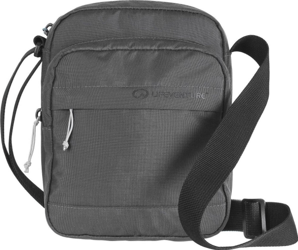 Lifeventure Saszetka Recycled* RFiD Shoulder Bag - grey Uniwersalny | Utomhus - Camping - Flaskor och vattenflaskor | GameStuff