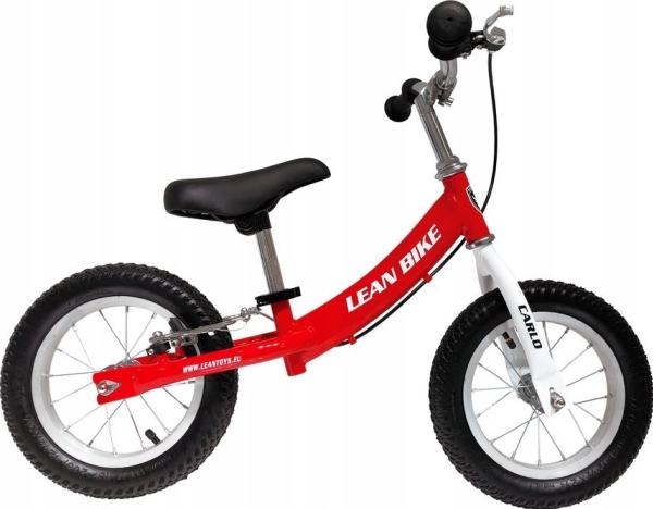 Leantoys Balansesykkel Carlo Push Bike Rød Lean Leker