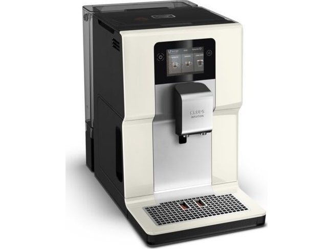 Krups Intution Preference EA872A10, Espressomaskin, 3 l, Malt kaffe, Innebygd kaffekvern, 1450 W, Sølv