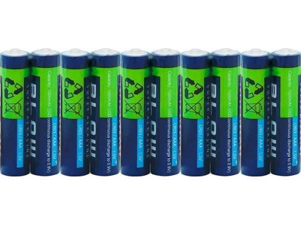 Blow 82-492# batteri Blow super alkaline AAA LR3 10 st.