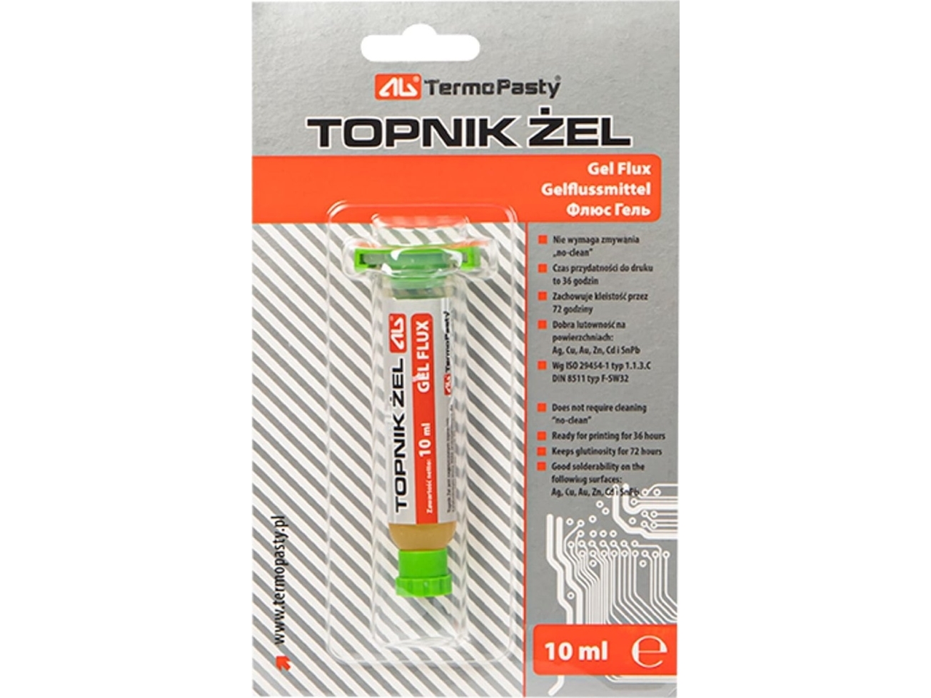 AG Loddetin-/fluxpasta Topnik gel 10 ml AG