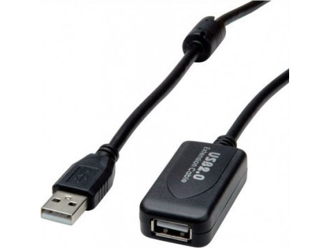 Usb-Kabel Secomp Usb-A Til Usb-A 5 M Sort (S3114-10)