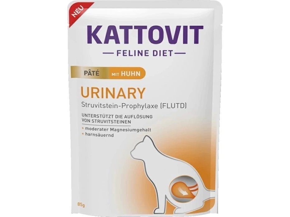 Kattovit Urinary Karma Nassfutter Für Katzen - Huhn 85 G