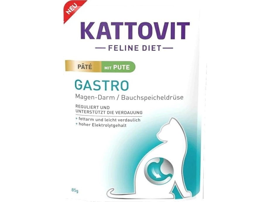 Kattovit Kattovit Gastro kissanruoka ruoansulatukselle kalkkuna 85g