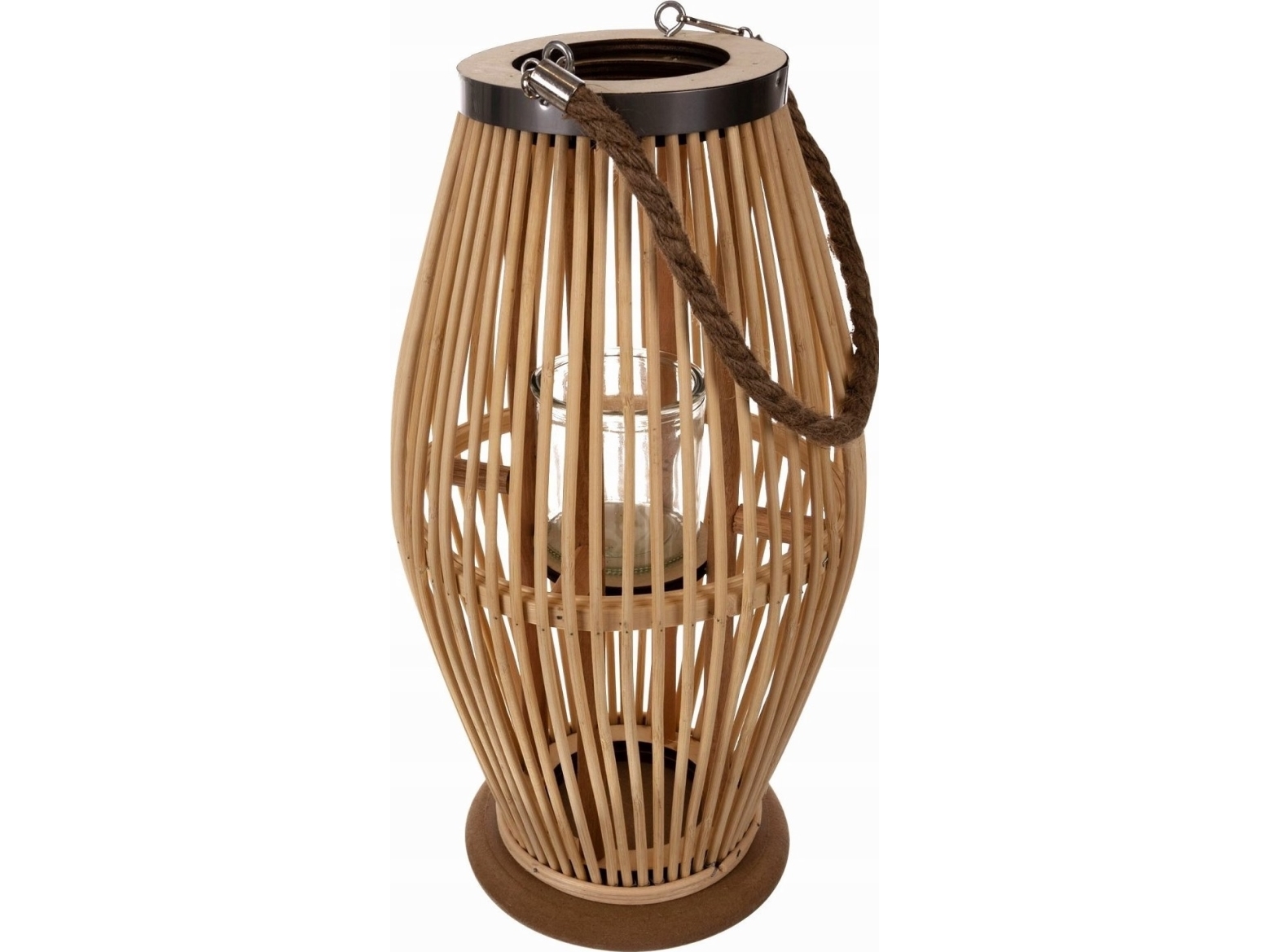 Ruhhy bambus rattan lanterne Gardlov 24282