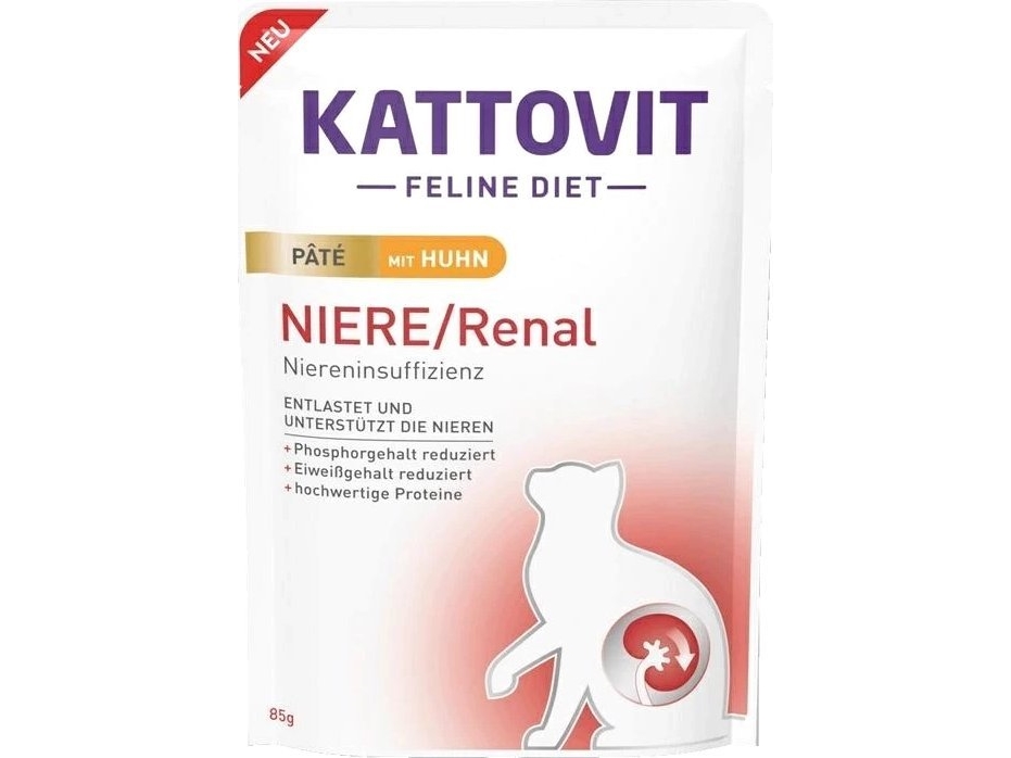 Kattovit Renal Karma til katte med kylling 85 g