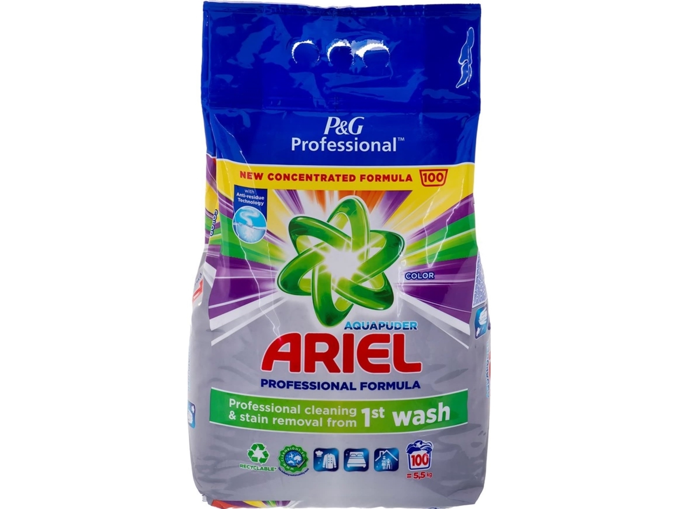 ARIEL PROFESSIONAL COLOR PRAXIS 5,5 KG 100 PR 9897