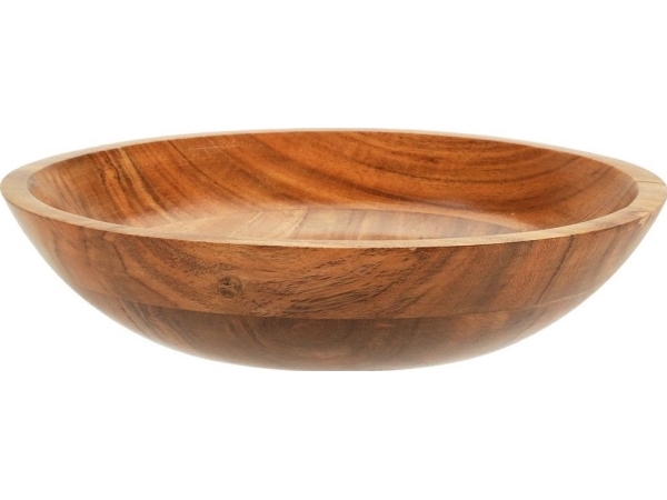 Home Styling Collection Miska Z Drewna Akacji, 28 X 7 Cm