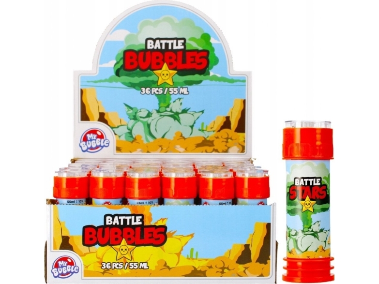 MY BUBBLE BANKI MYDL BATTLE STARS 55 ml / MY BUBBLE 36/144/28
