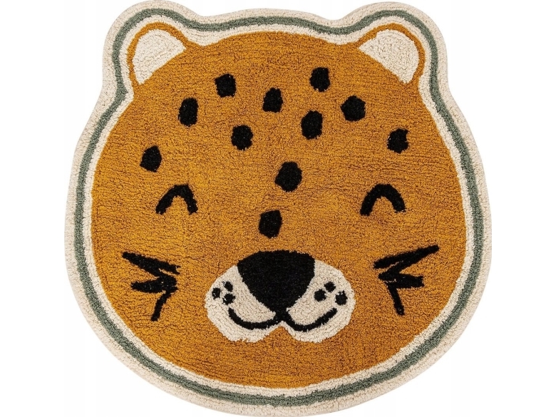 Atmosphera LEOPARD lasten matto, Ø 90 cm