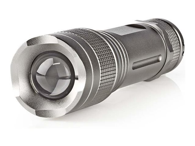 Nedis - Lommelygte - Led - 5 W - Grå
