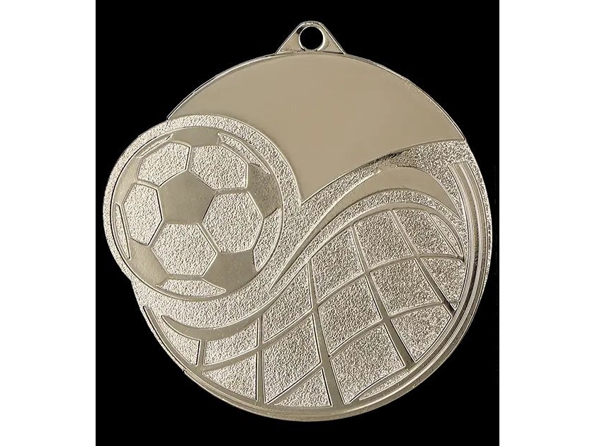 Victoria Sport Medaille Silber - Fußball - Stahlmedaille