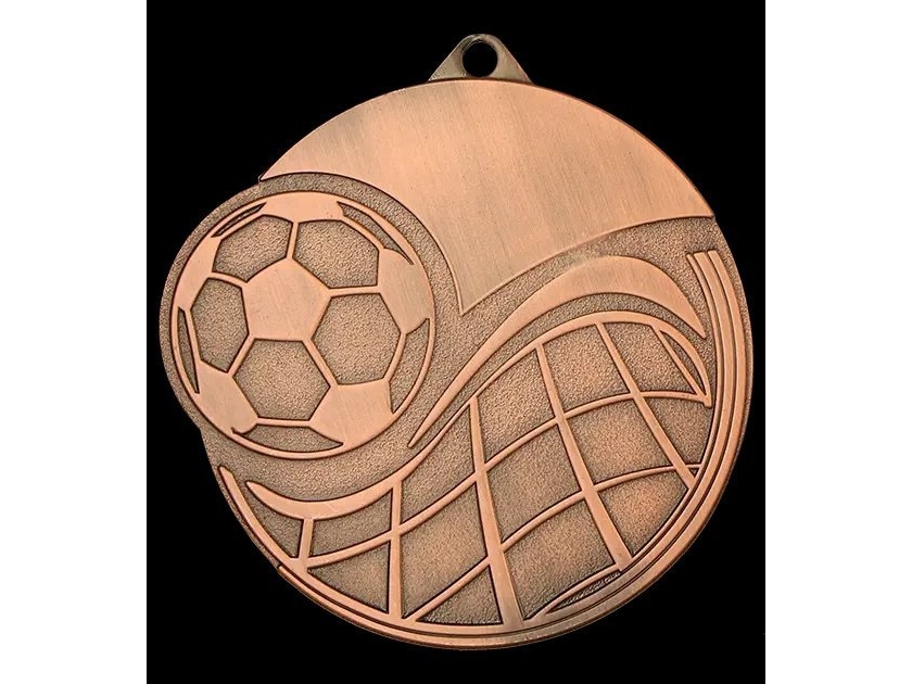 Victoria Sport Medal bronze - fodbold - stålmedalje