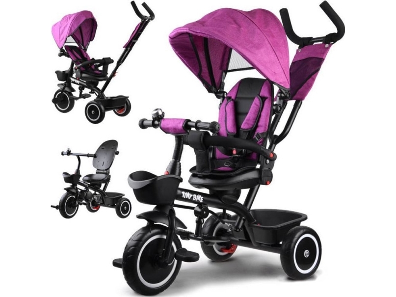 Tiny Bike 3-i-1 trehjulet cykel med skærm SP0650