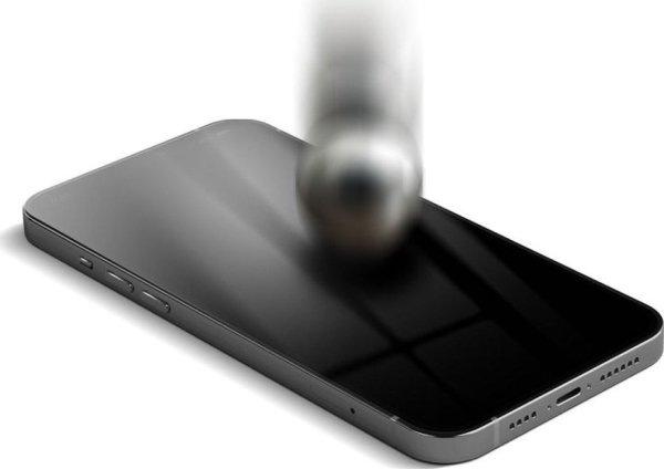 Forcell Forcell Flexible 5D - Hybridglas Für Samsung Galaxy S24 Ultra (Hot Bending) - Schwarz - Funktionierender Fingerabdrucksensor