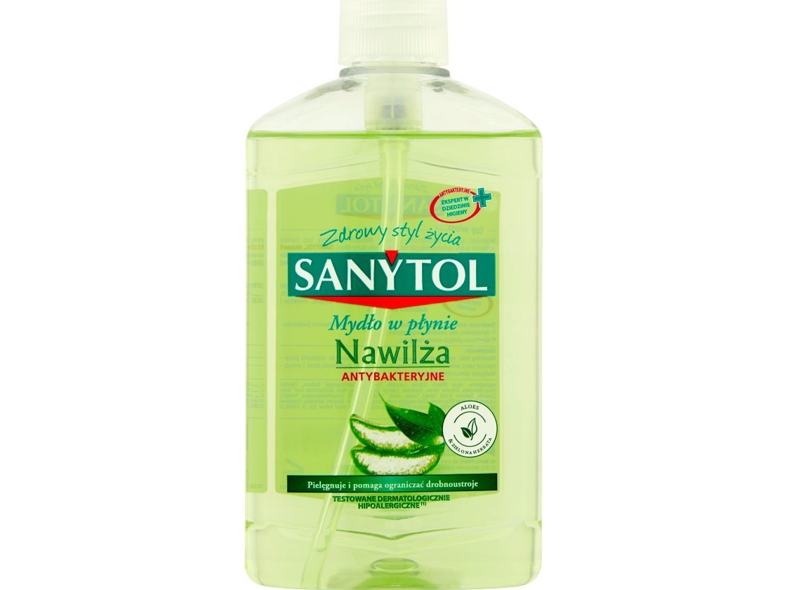 SANYTOL sæbe i skum 250 ml, antibakteriel, fugtgivende