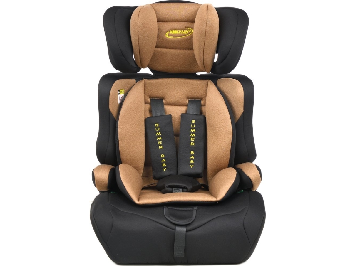 Autostol Summer Baby Autostol SUMMER BABY Cosmo I-Size 76-150cm SORT/BRUN
