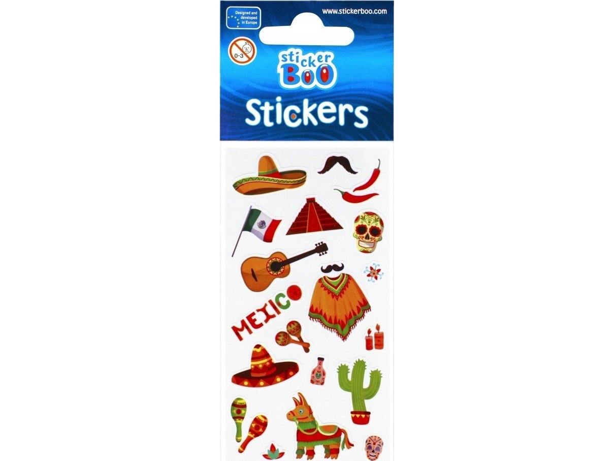 STICKERBOO NAKLEJ WORLD TRAVEL USA 66X180 S-BOO PBH120/1800