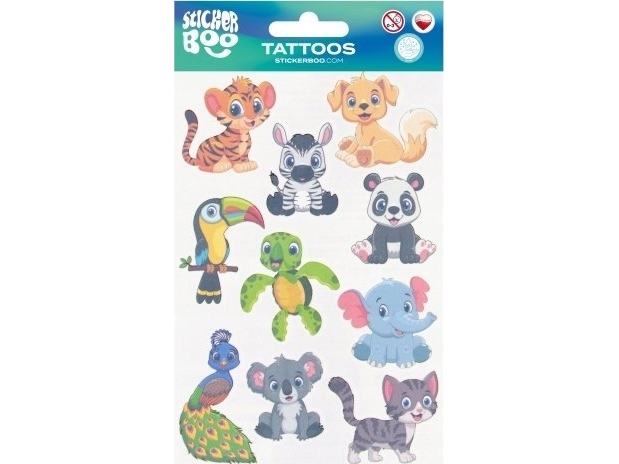 STICKERBOO TATOVERING DYR 100X175 S-BOO B/C 1/1000