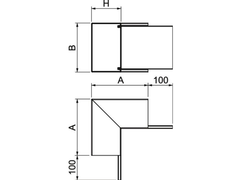 Bettermann Plm Ic 1220 Fs Inneneck Mit Brandschutzgewebe (7218058)