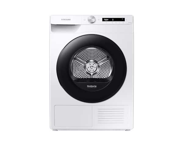 Samsung Dv90t5240aw Fristående Frontmatad Varmepump Vit Rotations Röra Höger