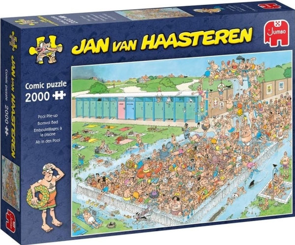 Jan Van Haasteren Pool Pile 2000 Pcs 2000 Stk Tegneserier