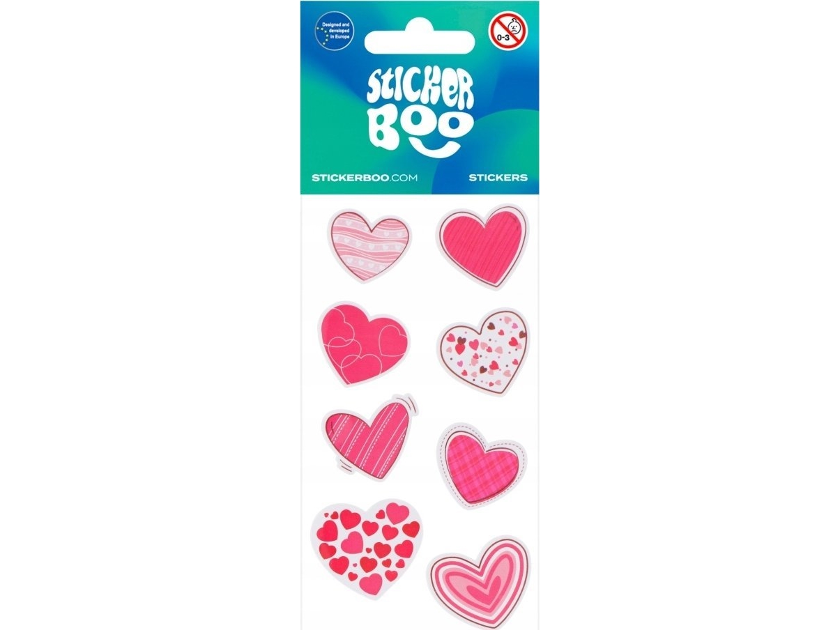 Stickerboo Herzaufkleber 3 66X180 S-Boo Pbh 120/1800