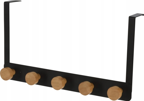 Storage Solutions dørhængt knagerække (5 kroge)