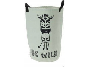 Storage Solutions Safari Wäsche- Oder Spielzeugsack, Segeltuch, Ø 30 Cm