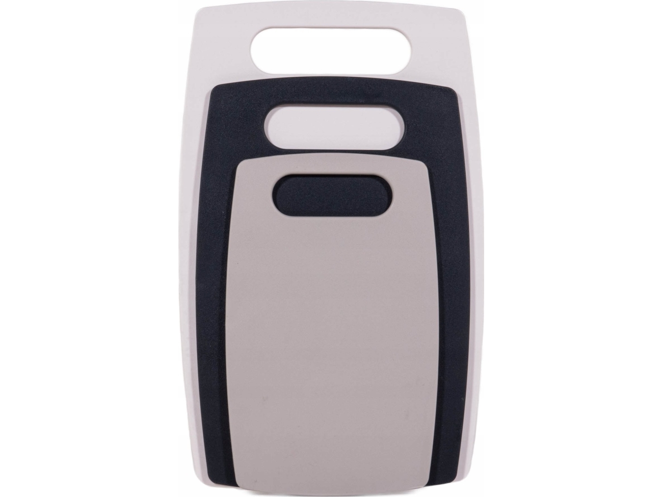 Excellent Houseware Kunststoff-Schneidebretter, 3 Farben