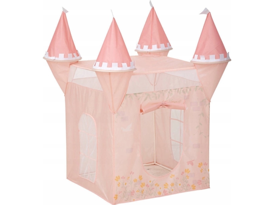 Atmosphera prinsessslott-tält till rummet, 130 x 78 x 78 cm | Utomhusleksaker - Spela i trädgården - Play Tält | GameStuff