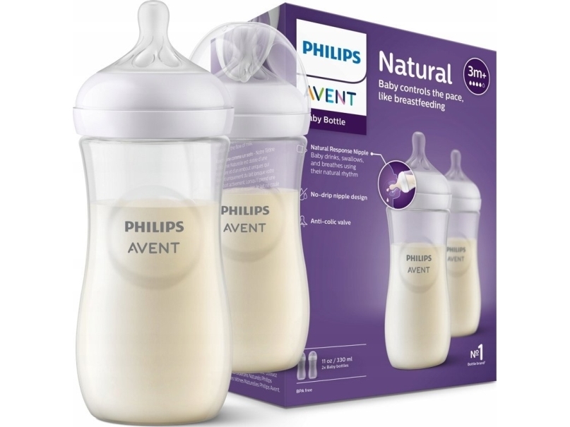 Avent SCY906/02 RESPONSIV BABLET NATURAL 2X330ML