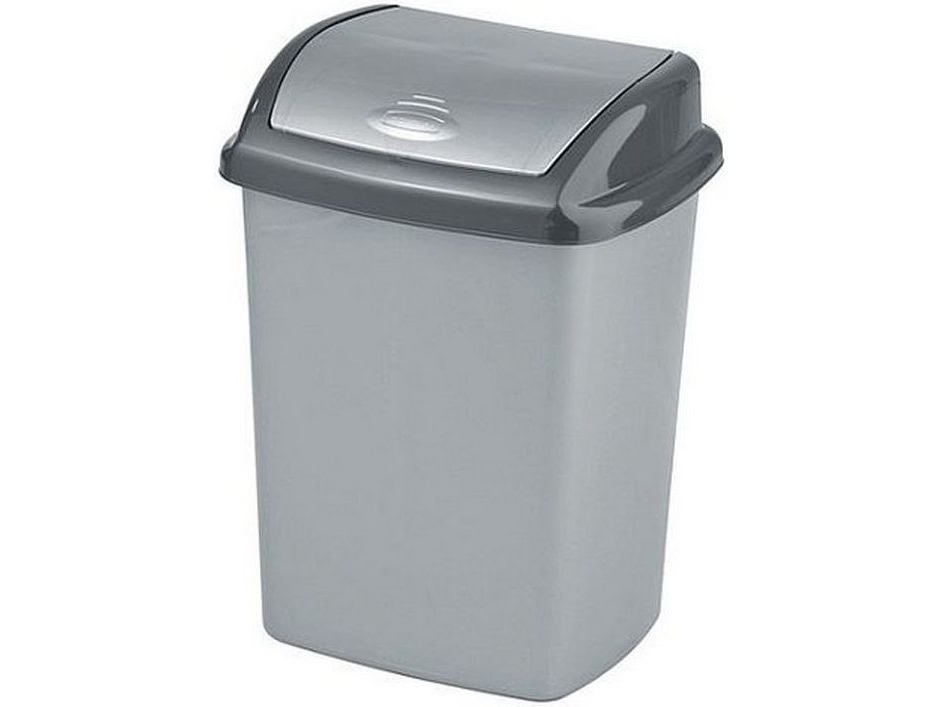 Curver Dominik Schaukeleimer 10L Silber (Cur000265)