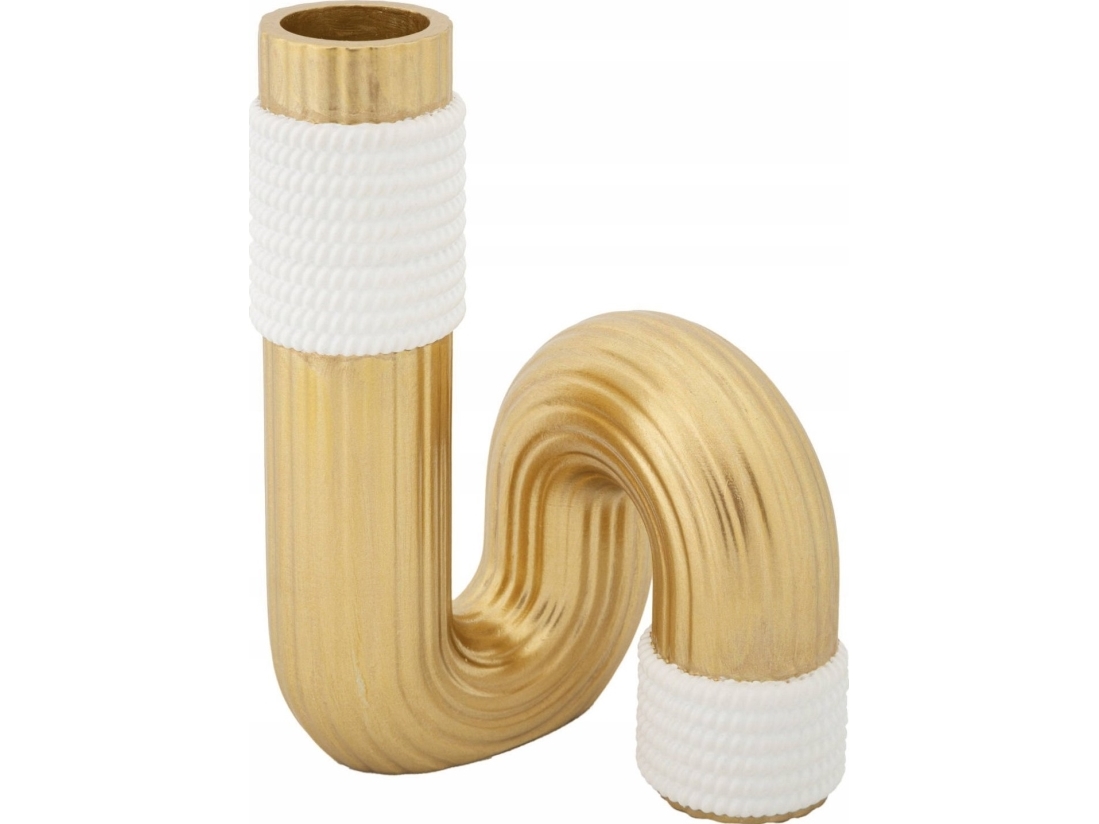Ferretti vase i vægmonteret udformning af polyresin, højde 18 cm