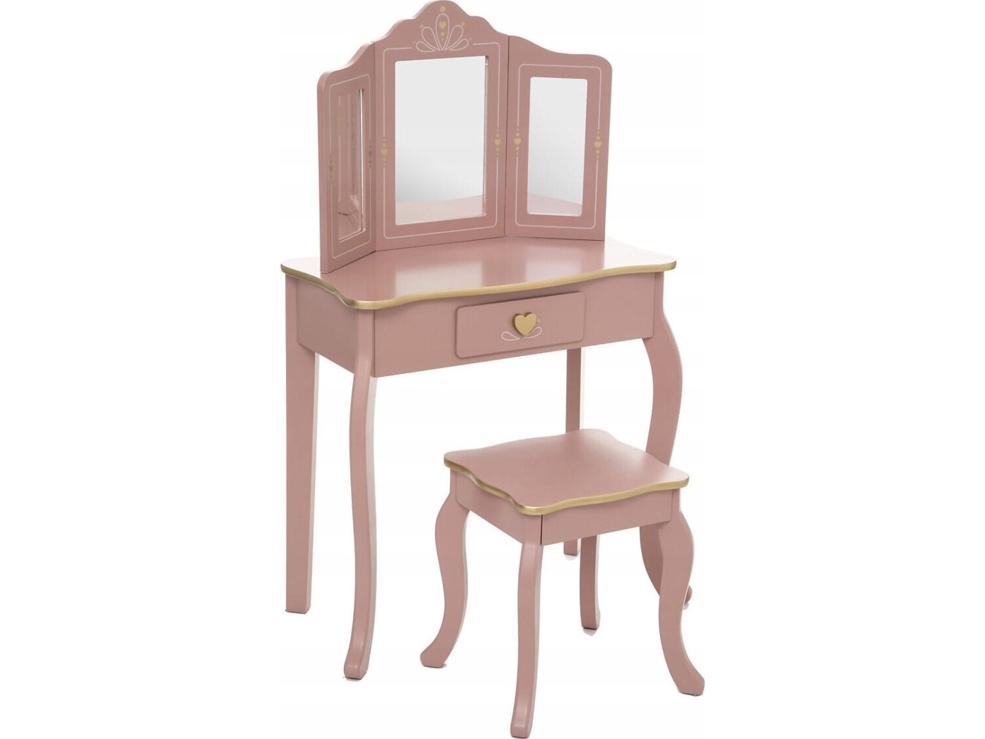 Atmosphera sminkebord med spejl SISSI til pige