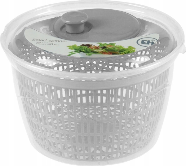 Excellent Houseware Wirówka Do Sałaty I Ziół, Ø 25 Cm