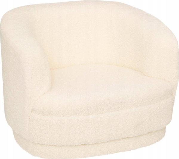 Atmosphera børnestol Teddy, materiale som plys/pels-look, sædehøjde 18,5 cm