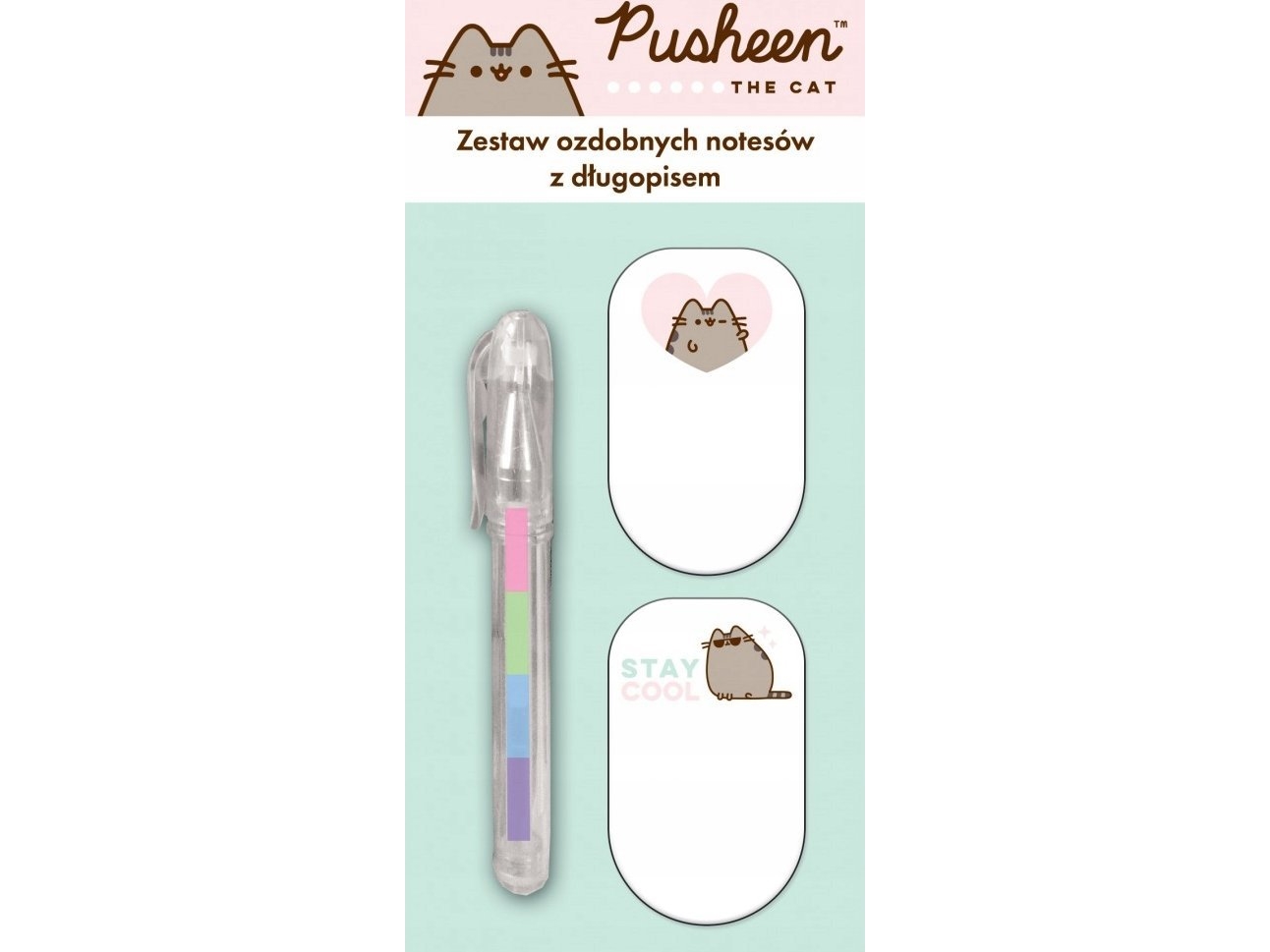 Pusheen notesbøger 30x50/30K, 2 stk., farve (DLUG KOL PUSHEEN)