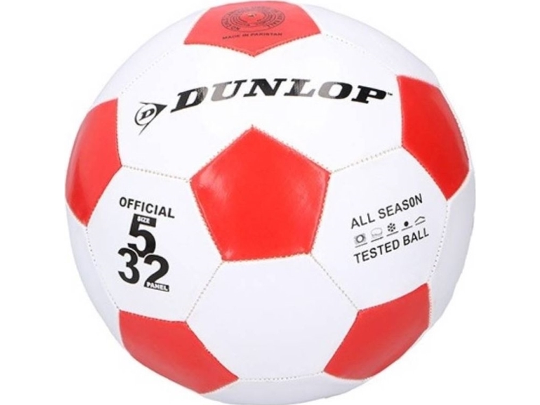 Dunlop Fodbold-/Sparkebane Fodbold 23 Cm (Rød)