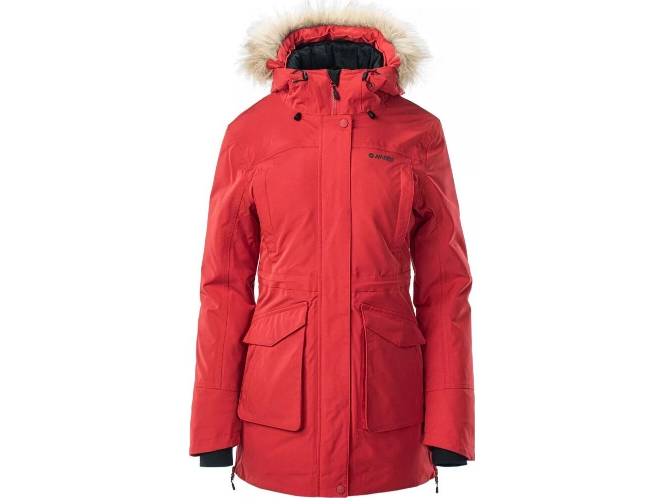 Hitec Isoleret Frakke Til Kvinder Hi-Tec Lady Lasse M000143819 Haute Rød/Sort Str