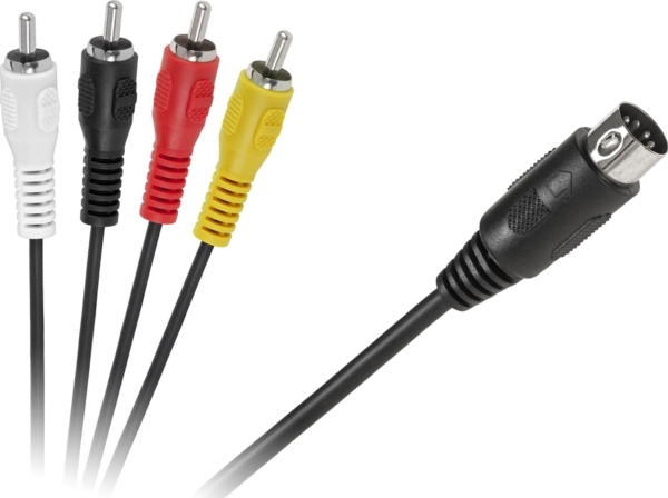 Kabel Für Den Innenbereich, Din-4 X Cinch, 1,8 M