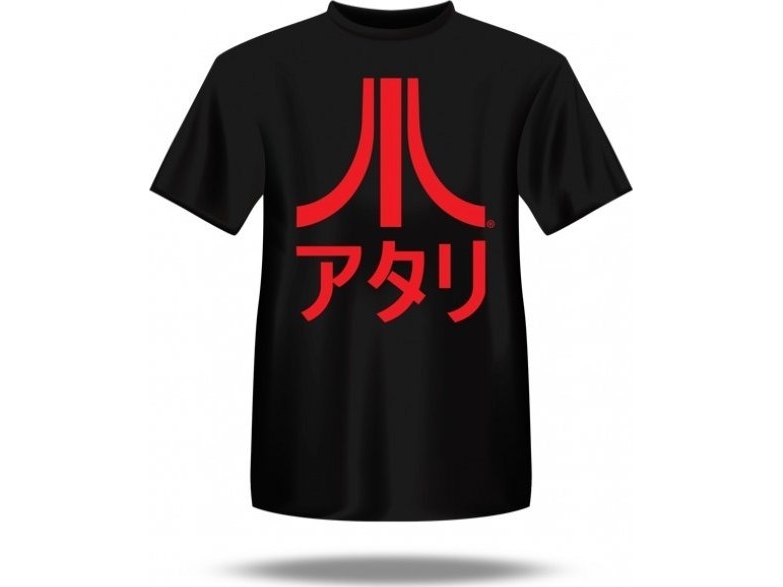 Under Armour Herren-T-Shirt Mit Japanischem Atari-Logo / Schwarz /L