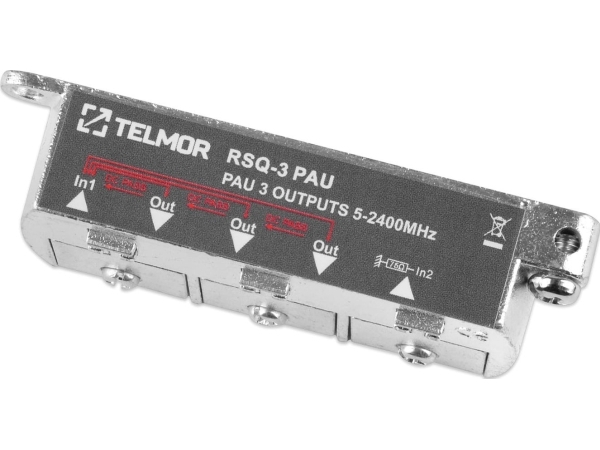 Telkom Telmor RSQ-3 PAU QUICK SPLITTER 3X 2.4G TELMOR
