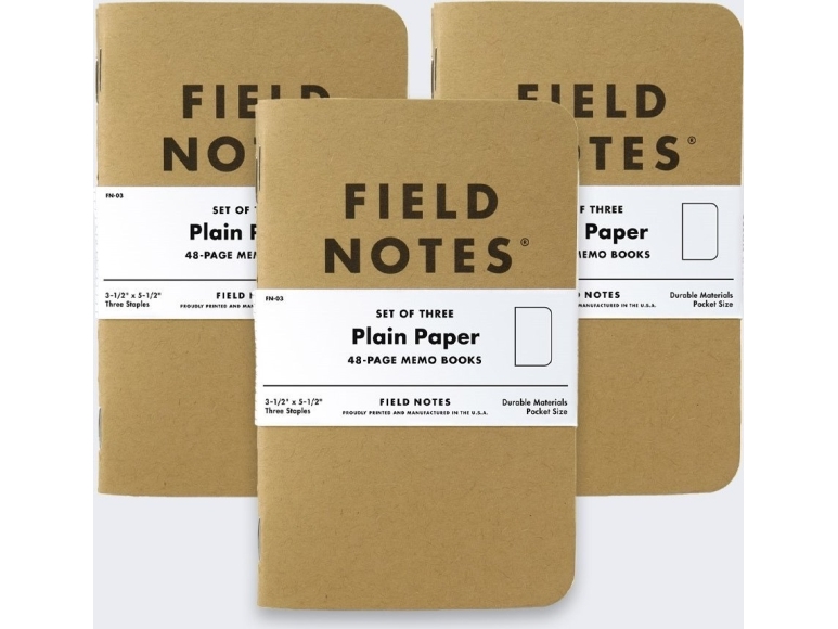 Hp Notes Field Notes Original Kraft Smooth 3 Pack